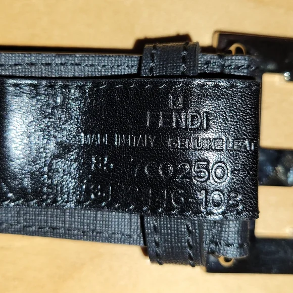 FENDI Men's Belt in Black - Picture 6 of 10